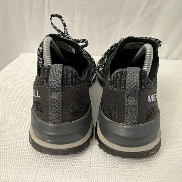 Merrell Mag 9 Shoes Womens Sz 9 Trail Hiking Running Sneakers Vibram Black Gray - Picture 3 of 10
